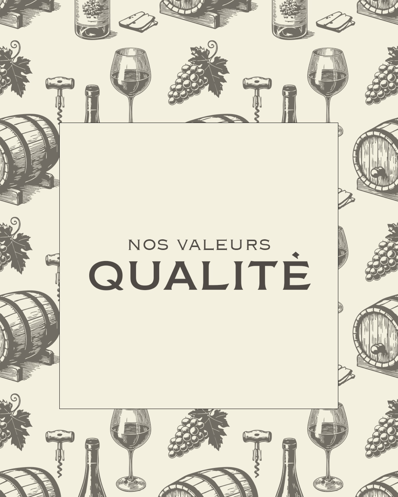 Nos Valeurs • La Qualité

Au Cercle des Arômes, la quête de la qualité est au coeur de notre concept. Chaque produit que nous proposons, chaque vin que nous servons, et chaque dégustation que nous présentons reflète une exigence constante. ✨

Nous choisissons pour chacun de nos bars à vin des collaborateurs passionnés et experts, véritables artisans de leur métier, pour offrir une expérience raffinée et authentique à chaque visite 🍷
La sélection des grands crus pour nos cartes de vins au verre, des mets d'exception et de tous les produits de notre offre est fruit d'un engagement sans compromis 🍇

Parce que la qualité est bien plus qu'une promesse, elle est notre signature 🌟

#LeCercledesAromes #WineLovers #LicenceDeMarque #VinAuVerre #BarÀVin #VinAuVerre