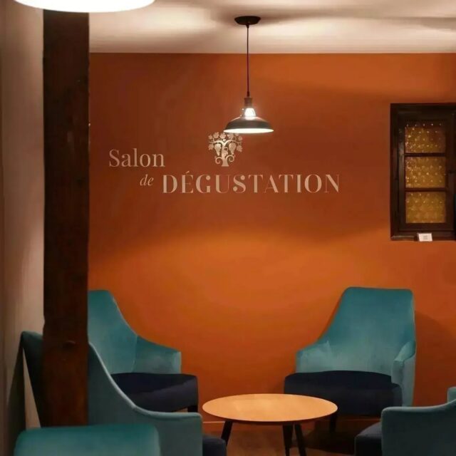 Le salon de dégustation 🍷