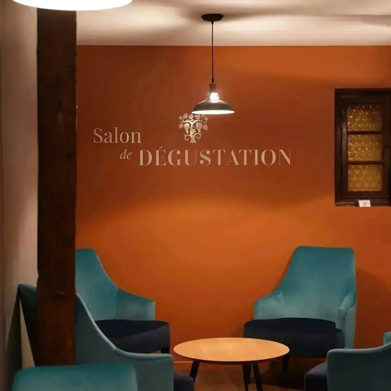 Le salon de dégustation 🍷