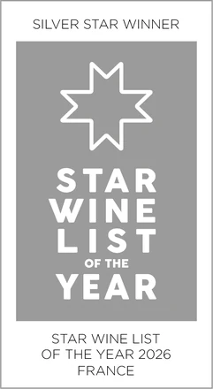 Macaron Star Wine List of the Year 2026 France - Silver Star Winner
